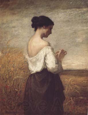 William Morris Hunt Peasant Girl (mk06) Spain oil painting art